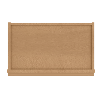 Wall Kitchen Cabinet W2136 Shaker Toffee LessCare 21 in. width 36 in. height 12 in. depth - Kitchen Cabinets