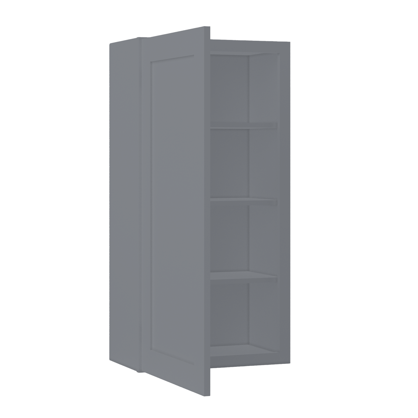 Wall Kitchen Cabinet W2142 Colonial Gray LessCare 21 in. width 42 in. height 12 in. depth - Kitchen Cabinets