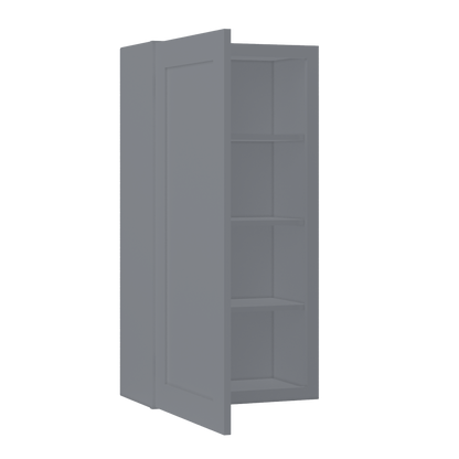 Wall Kitchen Cabinet W2142 Colonial Gray LessCare 21 in. width 42 in. height 12 in. depth - Kitchen Cabinets