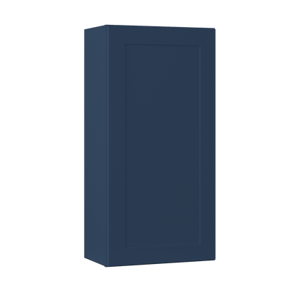 Wall Kitchen Cabinet W2142 Danbury Blue LessCare 21 in. width 42 in. height 12 in. depth - Kitchen Cabinets