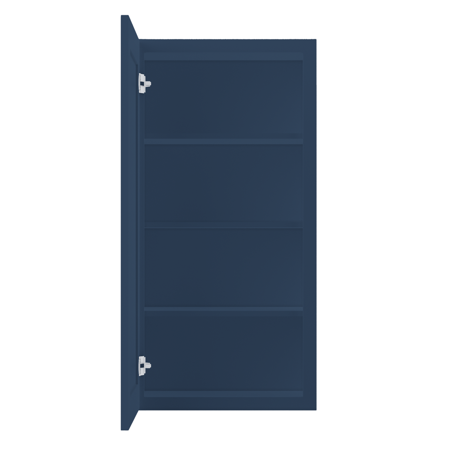 Wall Kitchen Cabinet W2142 Danbury Blue LessCare 21 in. width 42 in. height 12 in. depth - Kitchen Cabinets