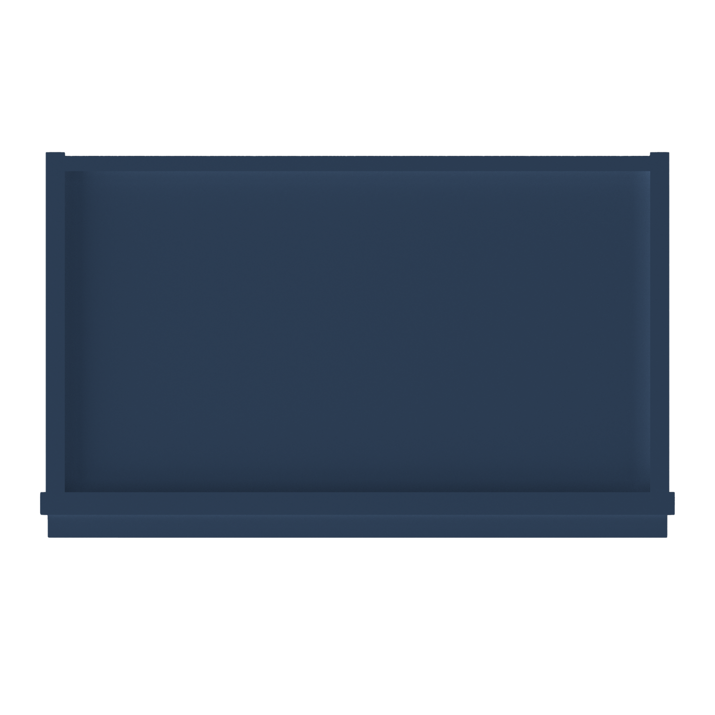 Wall Kitchen Cabinet W2142 Danbury Blue LessCare 21 in. width 42 in. height 12 in. depth - Kitchen Cabinets