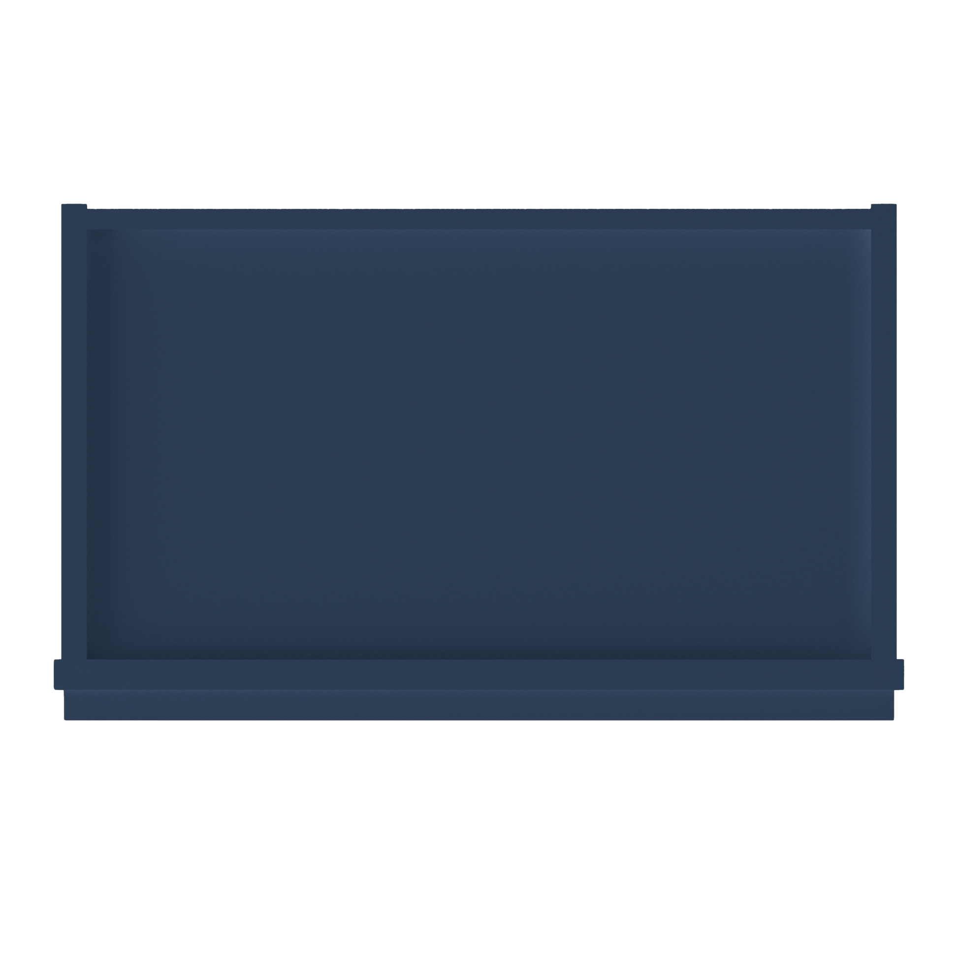 Wall Kitchen Cabinet W2142 Danbury Blue LessCare 21 in. width 42 in. height 12 in. depth - Kitchen Cabinets