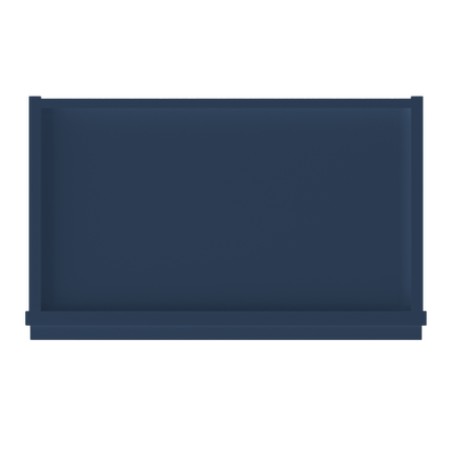 Wall Kitchen Cabinet W2142 Danbury Blue LessCare 21 in. width 42 in. height 12 in. depth - Kitchen Cabinets