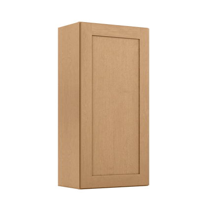 Wall Kitchen Cabinet W2142 Shaker Toffee LessCare 21 in. width 42 in. height 12 in. depth - Kitchen Cabinets