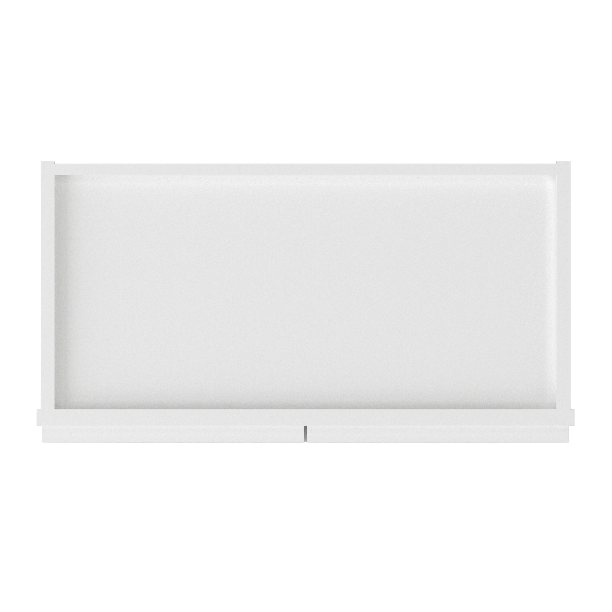 Wall Kitchen Cabinet W2424 Alpina White LessCare 24 in. width 24 in. height 12 in. depth Kitchen Cabinets