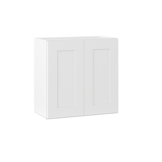 Wall Kitchen Cabinet W2424 Alpina White LessCare 24 in. width 24 in. height 12 in. depth Kitchen Cabinets