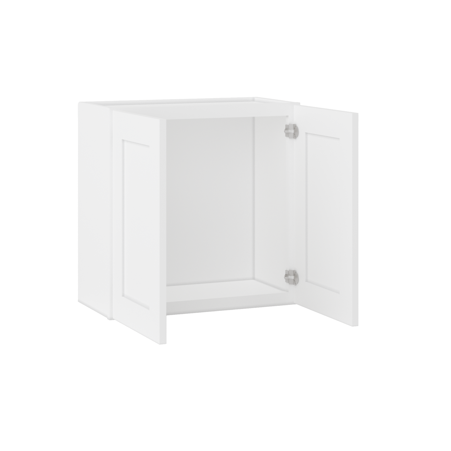 Wall Kitchen Cabinet W2424 Alpina White LessCare 24 in. width 24 in. height 12 in. depth Kitchen Cabinets