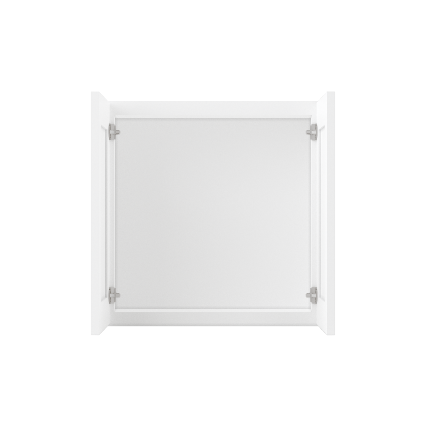 Wall Kitchen Cabinet W2424 Alpina White LessCare 24 in. width 24 in. height 12 in. depth Kitchen Cabinets