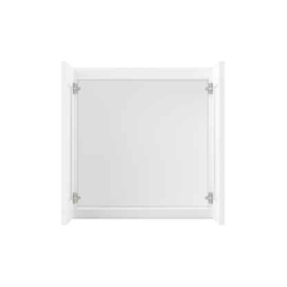 Wall Kitchen Cabinet W2424 Alpina White LessCare 24 in. width 24 in. height 12 in. depth Kitchen Cabinets