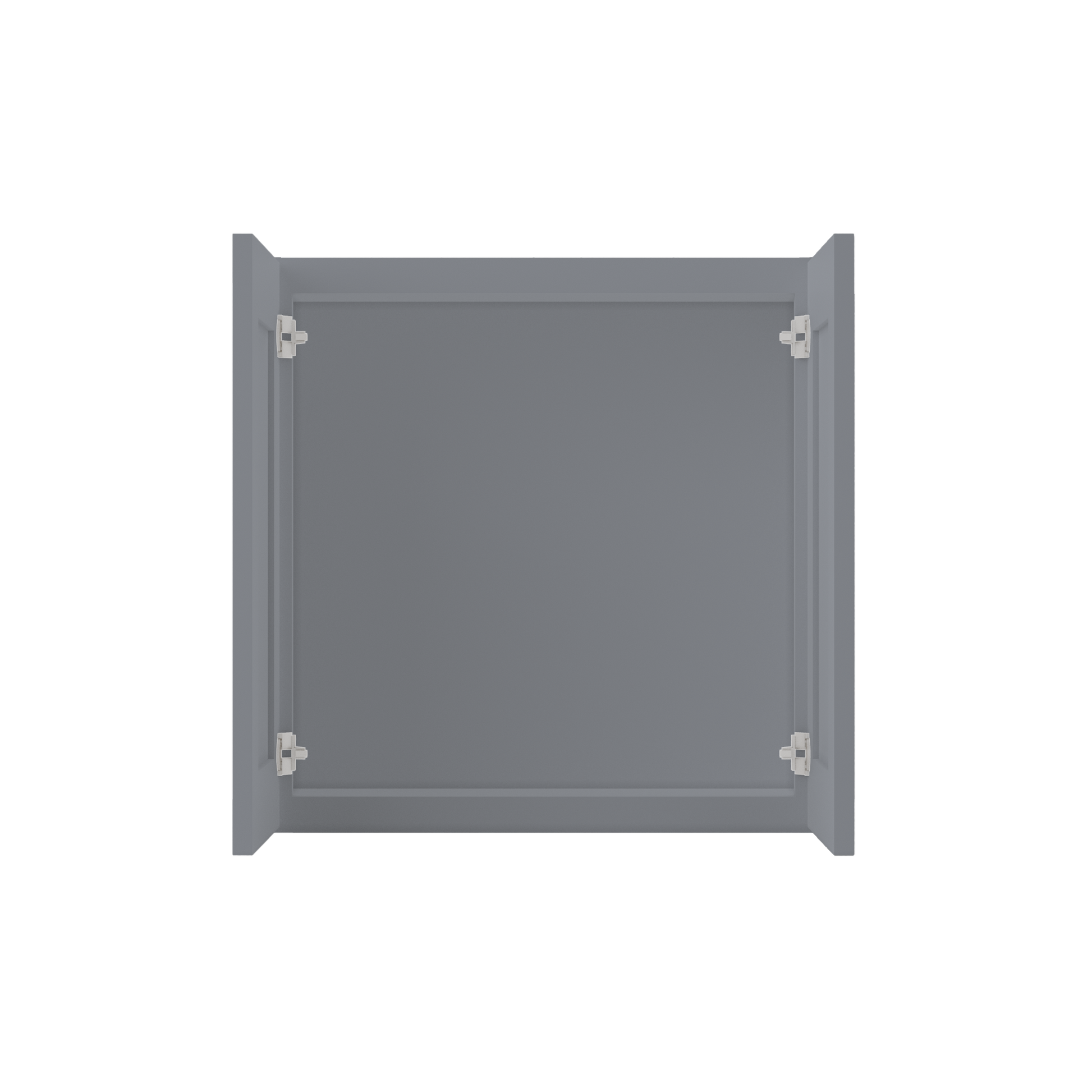 Wall Kitchen Cabinet W2424 Colonial Gray LessCare 24 in. width 24 in. height 12 in. depth - Kitchen Cabinets