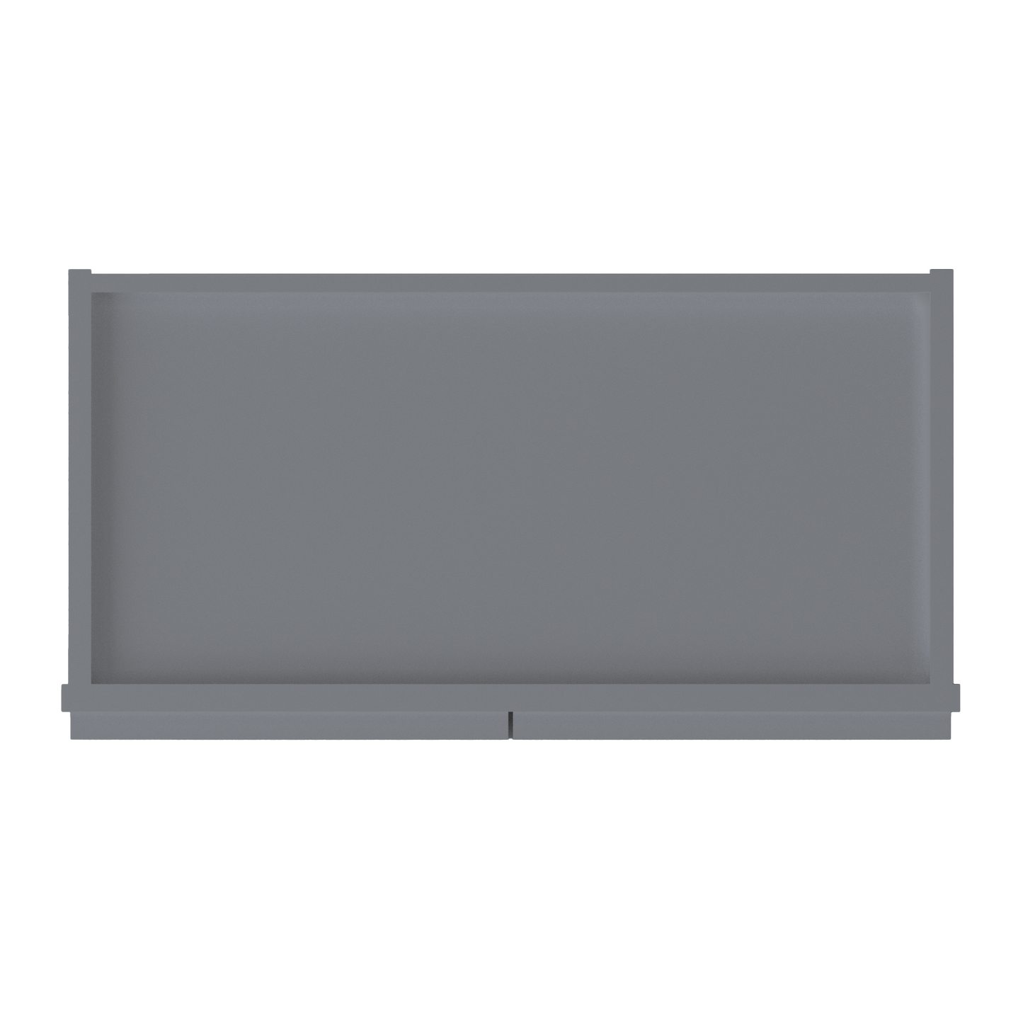 Wall Kitchen Cabinet W2424 Colonial Gray LessCare 24 in. width 24 in. height 12 in. depth - Kitchen Cabinets