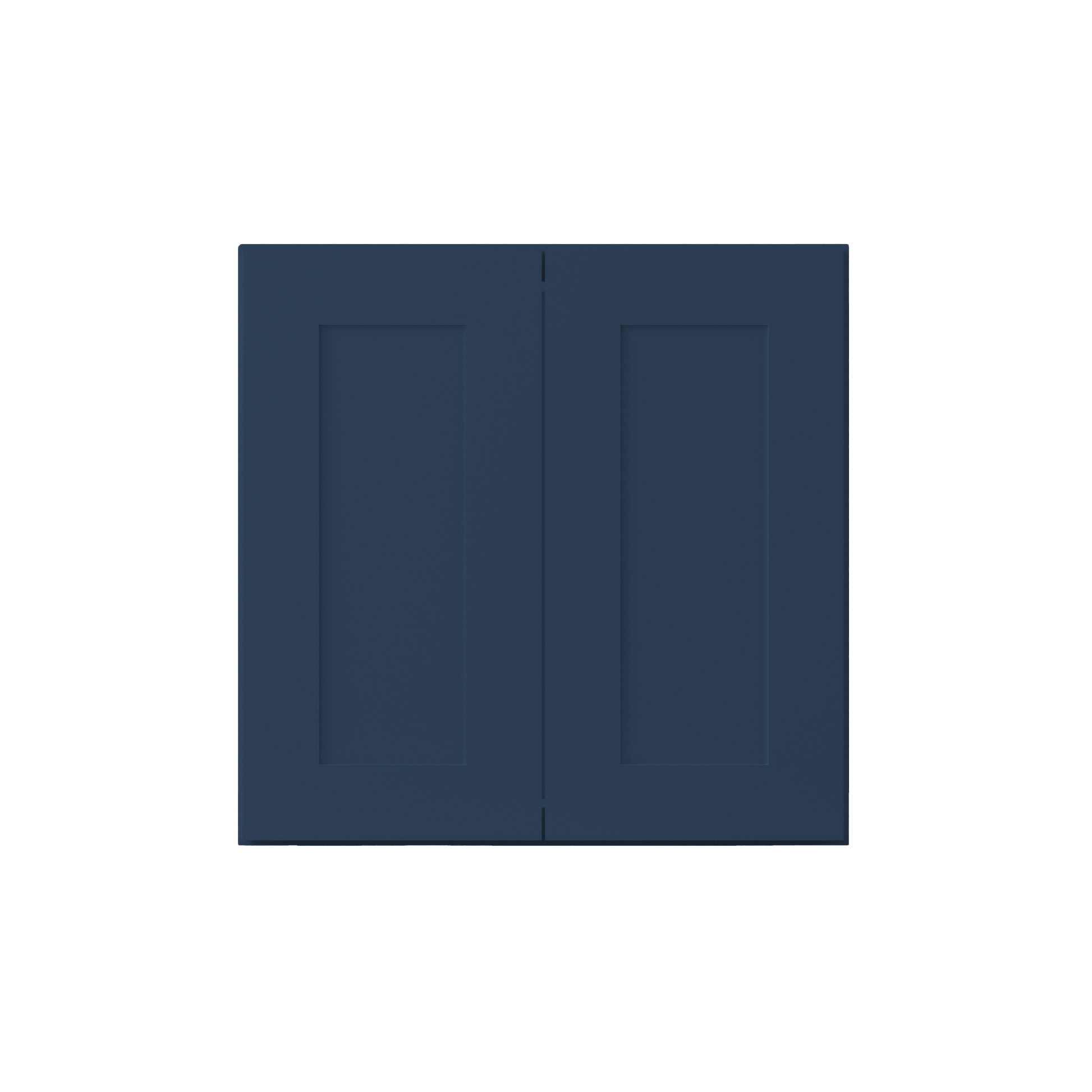 Wall Kitchen Cabinet W2424 Danbury Blue LessCare 24 in. width 24 in. height 12 in. depth - Kitchen Cabinets