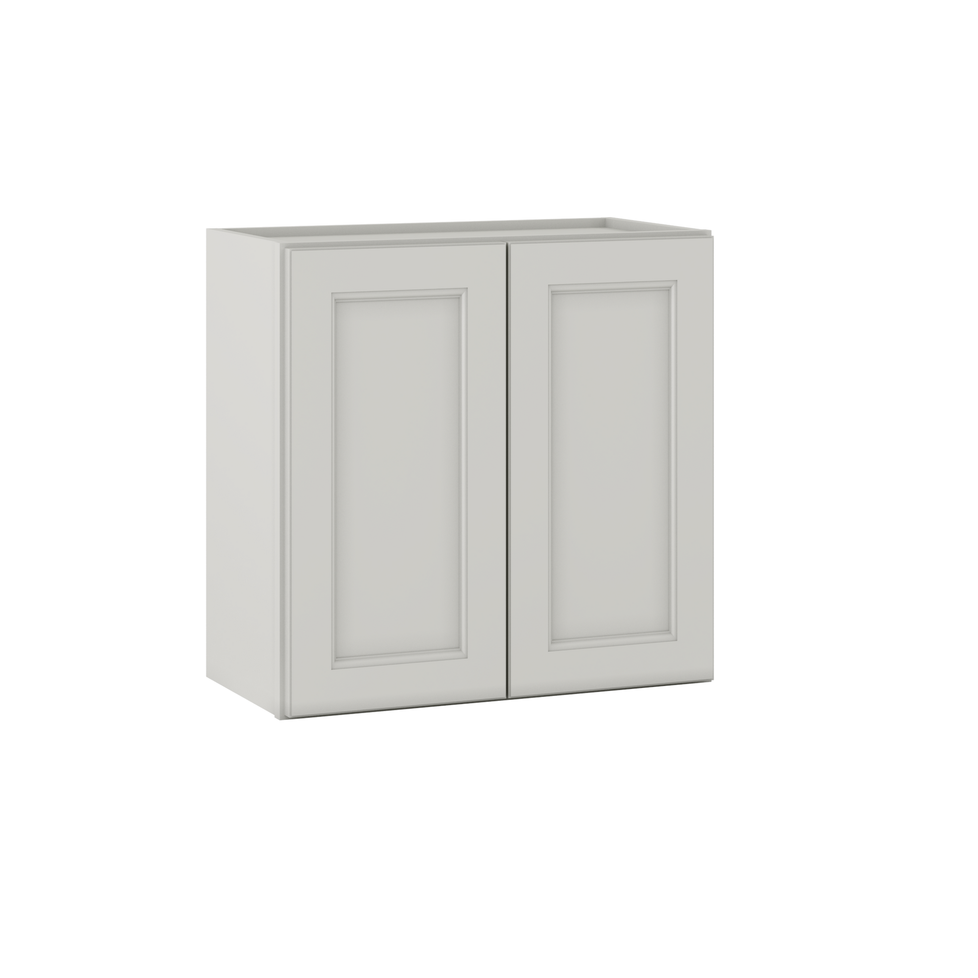 Wall Kitchen Cabinet W2424 Milan Pearl LessCare 24 in. width 24 in. height 12 in. depth - Kitchen Cabinets