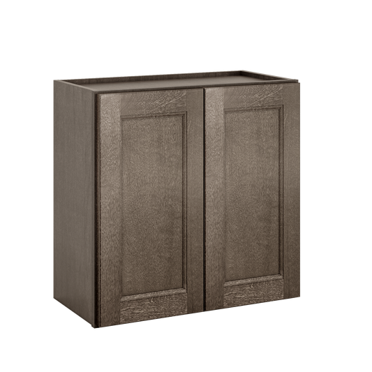 Wall Kitchen Cabinet W2424 Milan Slate 24 in. width 24 in. height 12 in. depth - Kitchen Cabinets