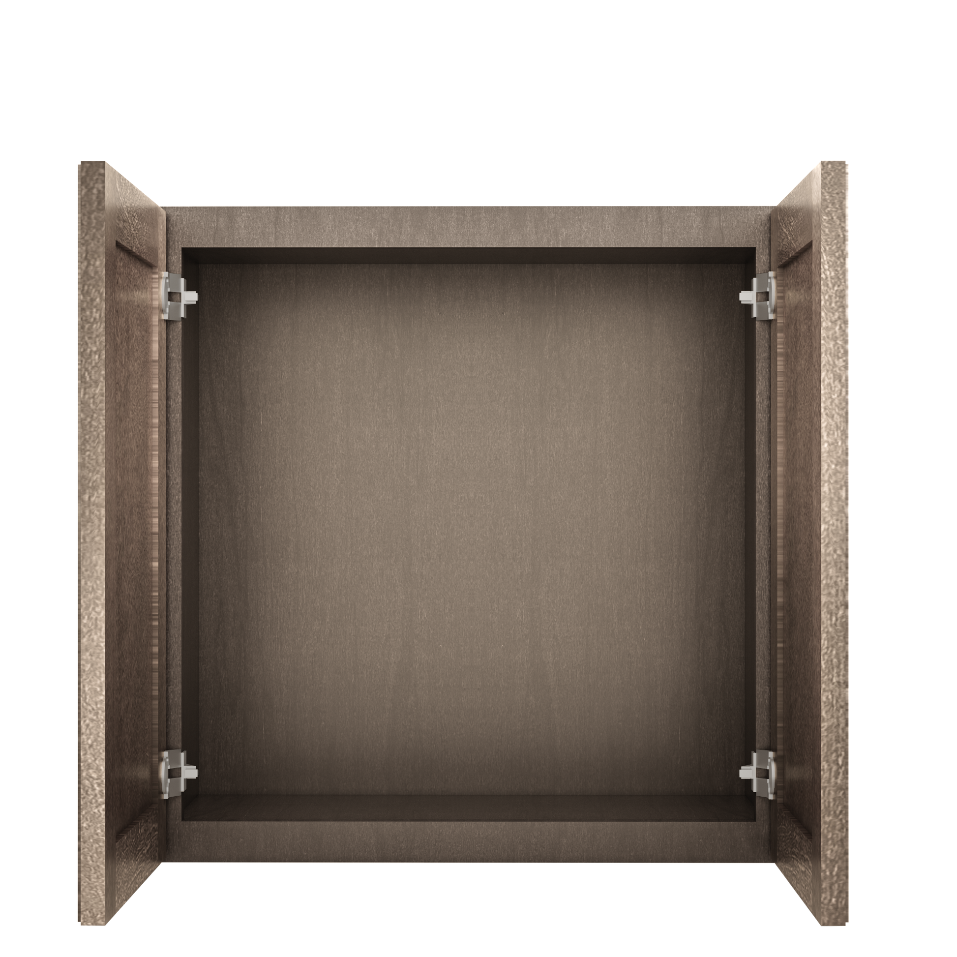 Wall Kitchen Cabinet W2424 Milan Slate 24 in. width 24 in. height 12 in. depth - Kitchen Cabinets