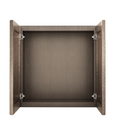 Wall Kitchen Cabinet W2424 Milan Slate 24 in. width 24 in. height 12 in. depth - Kitchen Cabinets