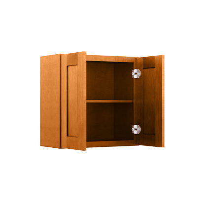 Wall Kitchen Cabinet W2424 Newport LessCare 24 in. width 24 in. height 12 in. depth - Kitchen Cabinets