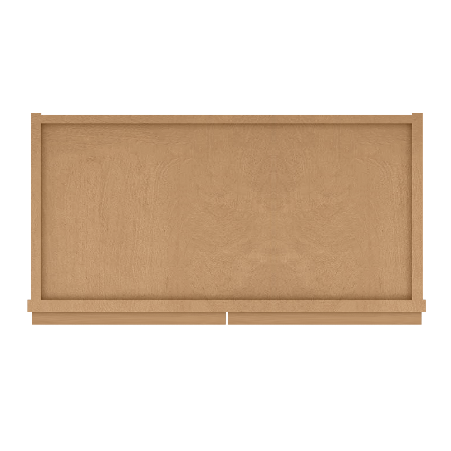 Wall Kitchen Cabinet W2424 Shaker Toffee LessCare 24 in. width 24 in. height 12 in. depth - Kitchen Cabinets