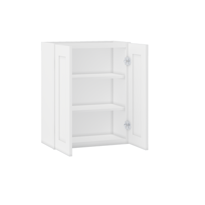 Wall Kitchen Cabinet W2430 Alpina White LessCare 24 in. width 30 in. height 12 in. depth - Kitchen Cabinets