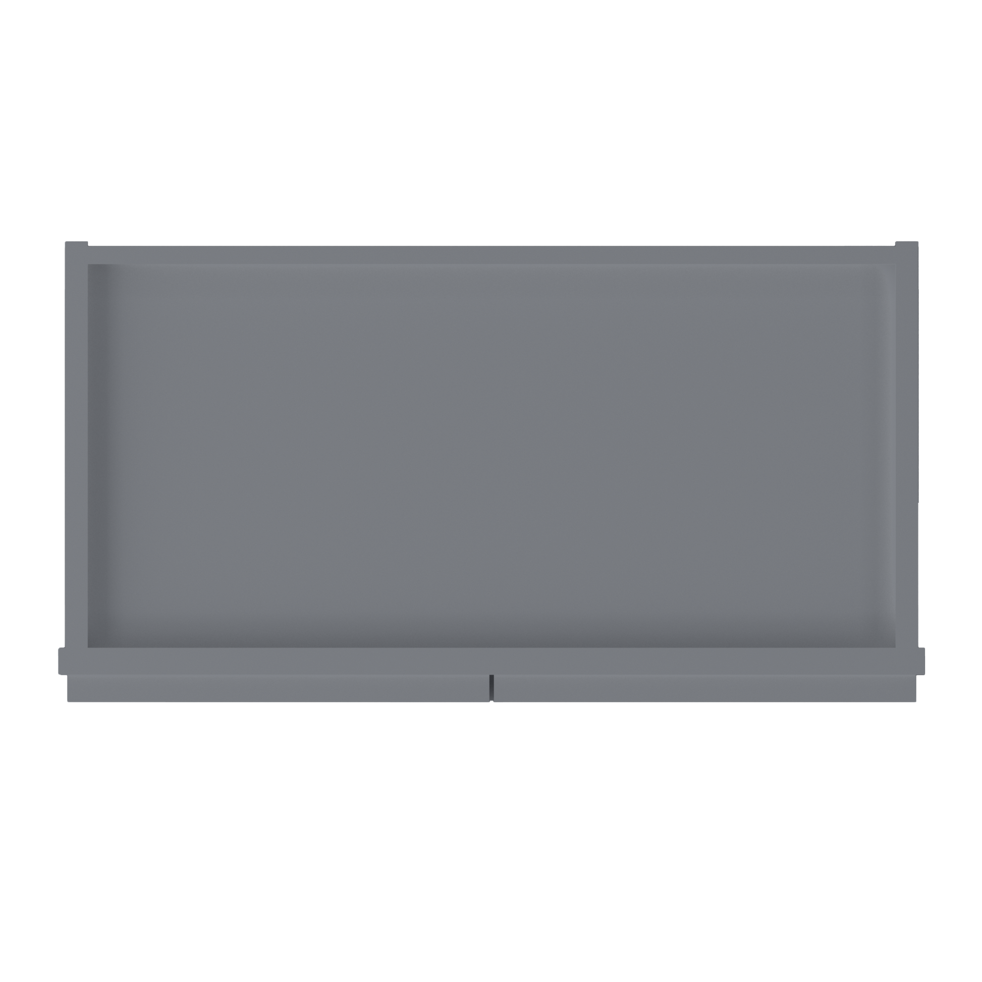 Wall Kitchen Cabinet W2430 Colonial Gray LessCare 24 in. width 30 in. height 12 in. depth - Kitchen Cabinets