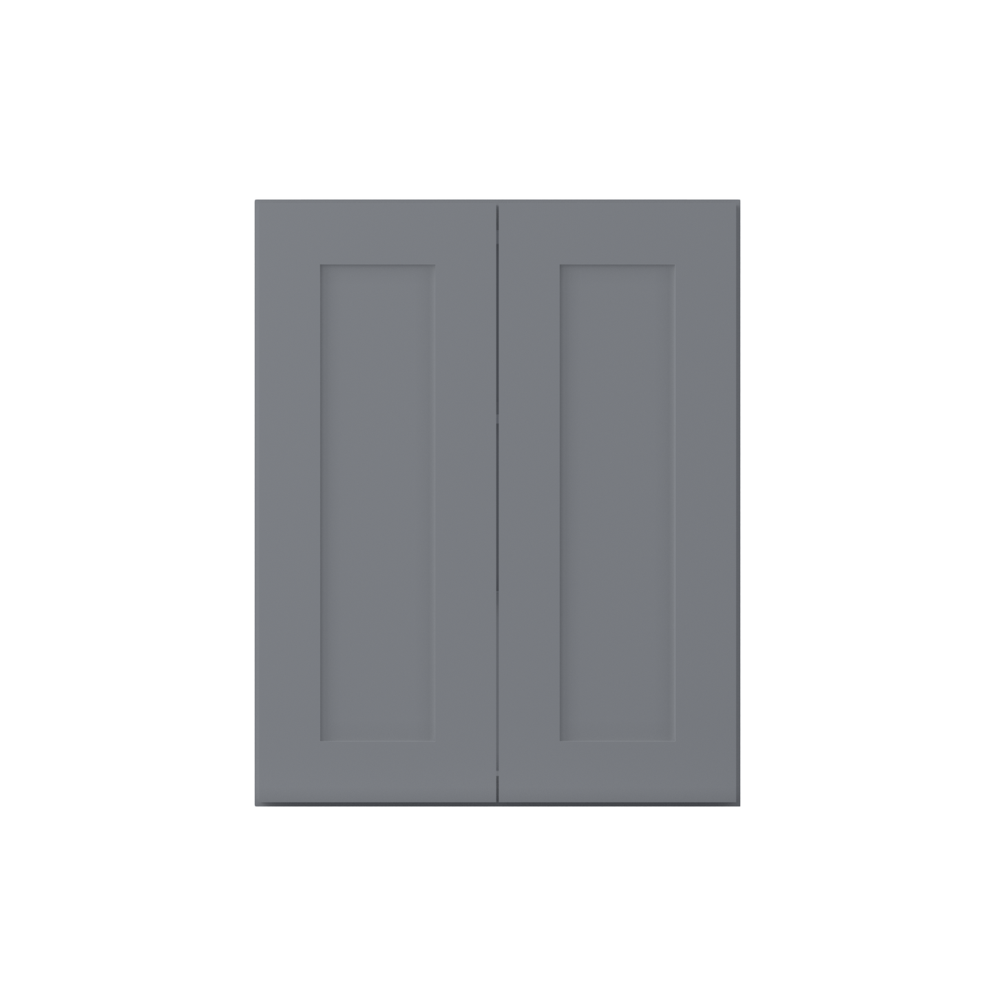 Wall Kitchen Cabinet W2430 Colonial Gray LessCare 24 in. width 30 in. height 12 in. depth - Kitchen Cabinets