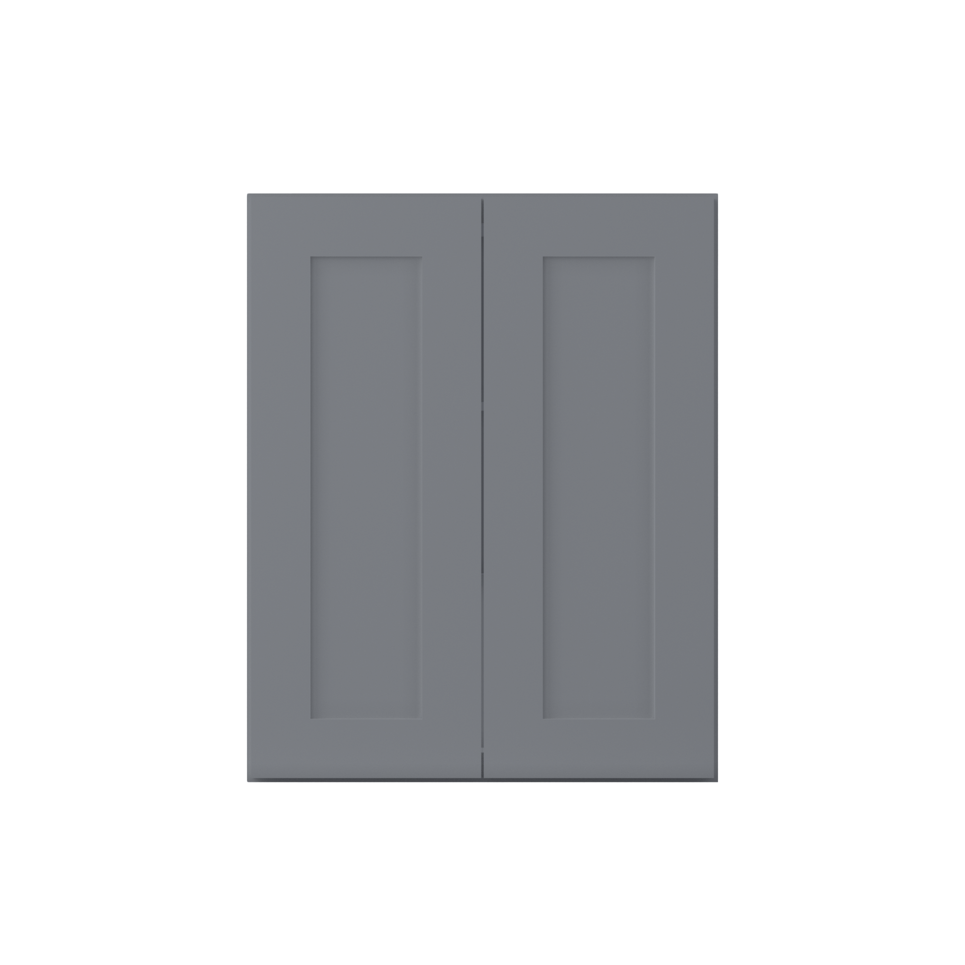 Wall Kitchen Cabinet W2430 Colonial Gray LessCare 24 in. width 30 in. height 12 in. depth - Kitchen Cabinets