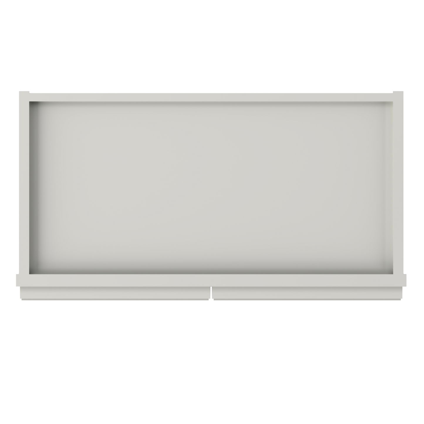 Wall Kitchen Cabinet W2430 Milan Pearl 24 in. width 30 in. height 12 in. depth - Kitchen Cabinets