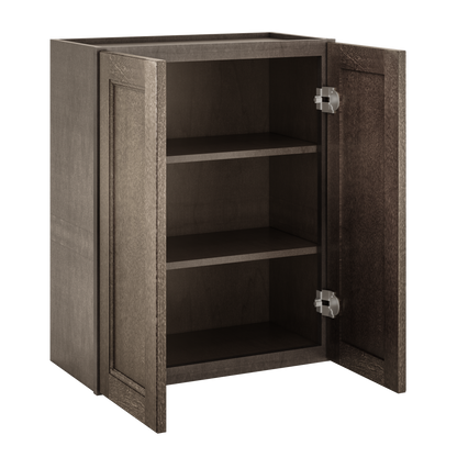 Wall Kitchen Cabinet W2430 Milan Slate 24 in. width 30 in. height 12 in. depth - Kitchen Cabinets