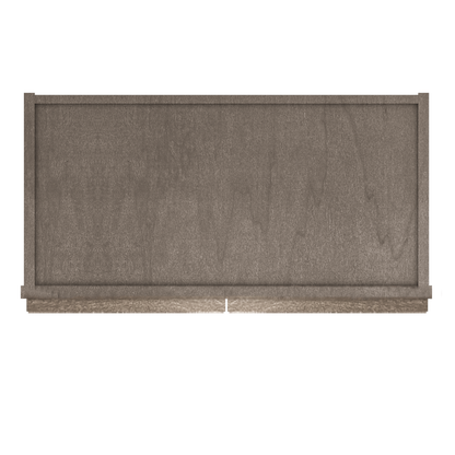 Wall Kitchen Cabinet W2430 Milan Slate 24 in. width 30 in. height 12 in. depth - Kitchen Cabinets