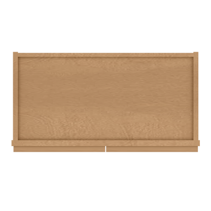 Wall Kitchen Cabinet W2430 Shaker Toffee LessCare 24 in. width 30 in. height 12 in. depth - Kitchen Cabinets