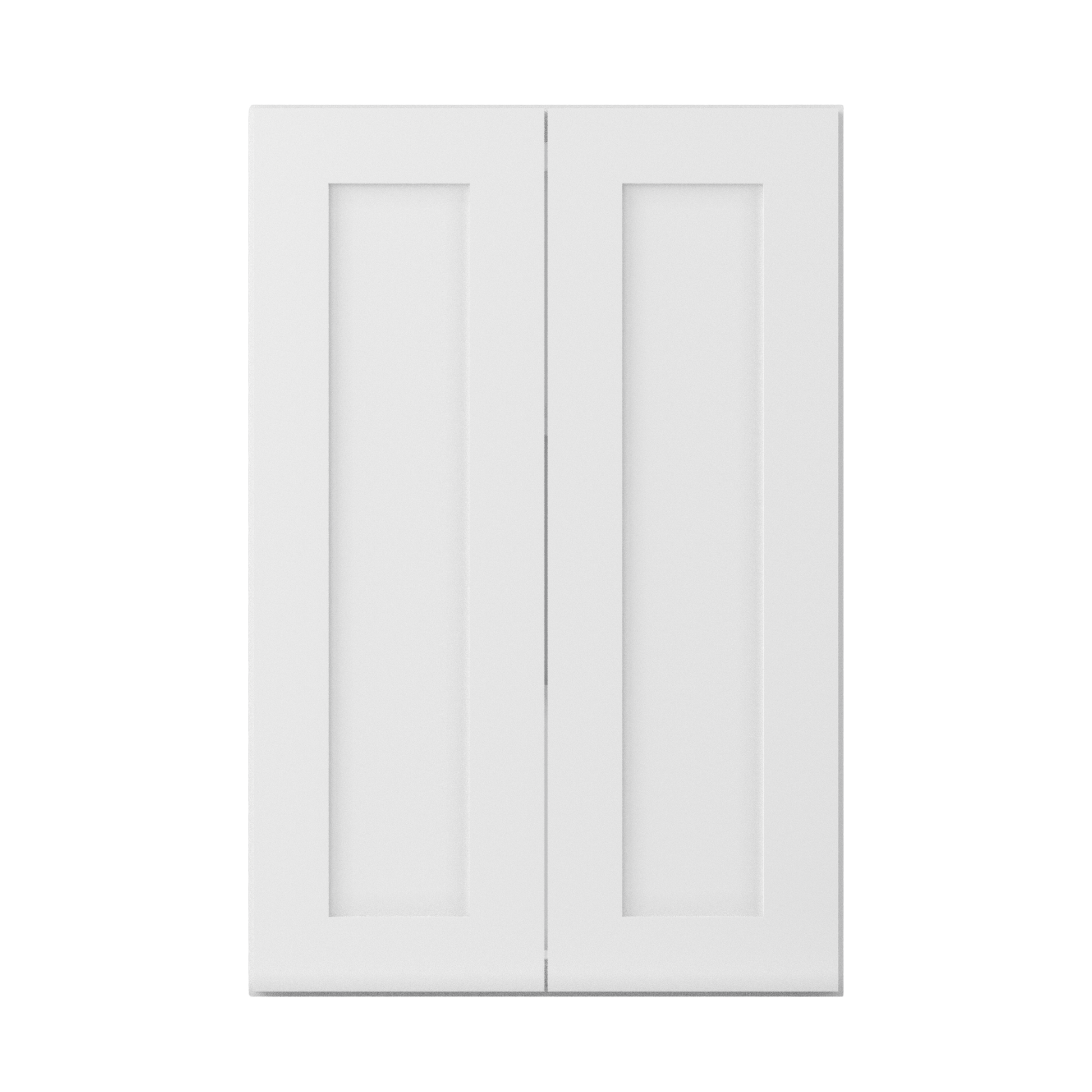 Wall Kitchen Cabinet W2436 Alpina White LessCare 24 in. width 36 in. height 12 in. depth - Kitchen Cabinets