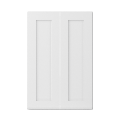 Wall Kitchen Cabinet W2436 Alpina White LessCare 24 in. width 36 in. height 12 in. depth - Kitchen Cabinets