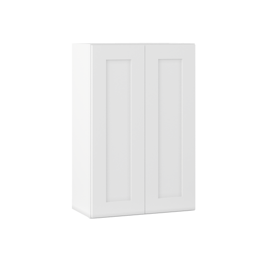 Wall Kitchen Cabinet W2436 Alpina White LessCare 24 in. width 36 in. height 12 in. depth - Kitchen Cabinets