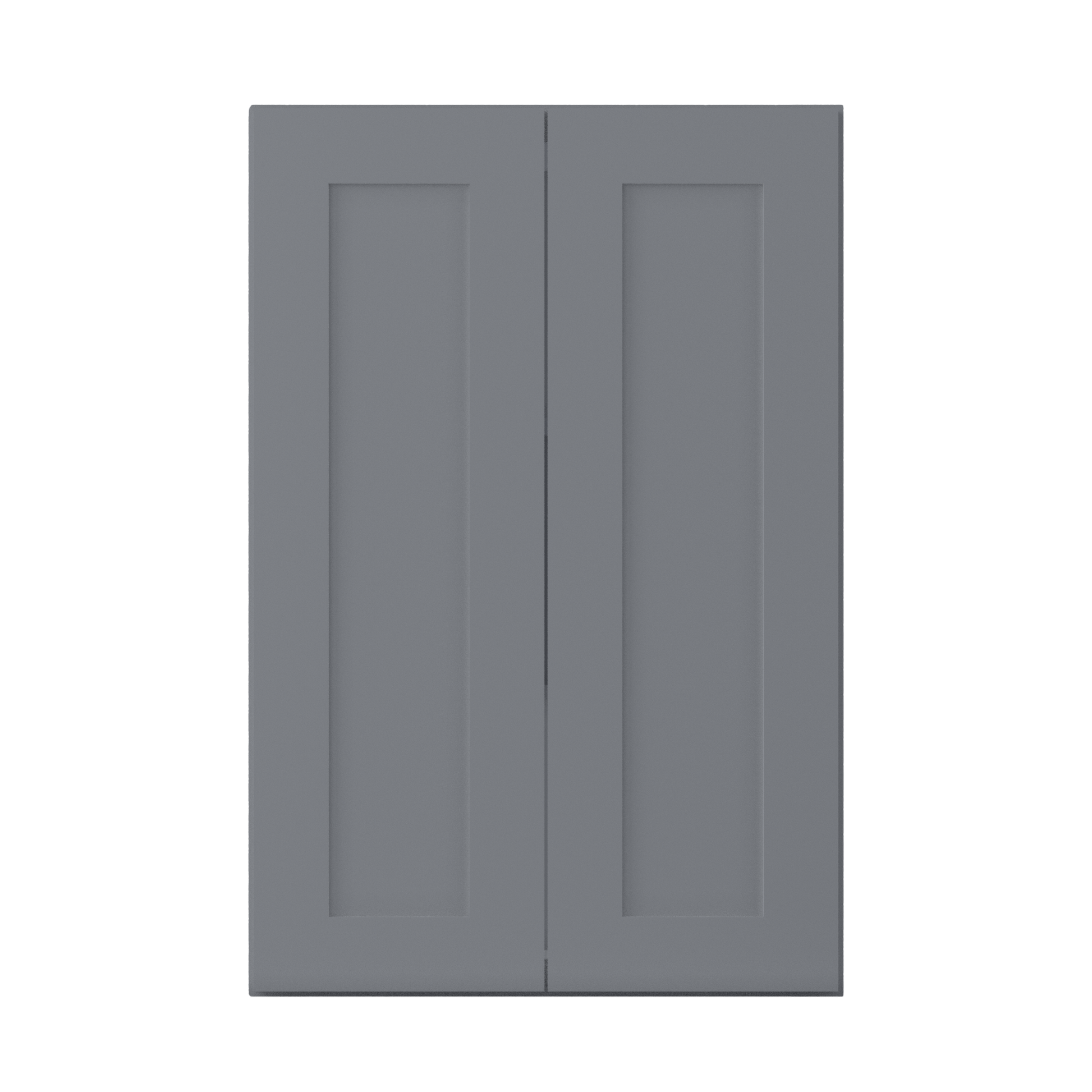 Wall Kitchen Cabinet W2436 Colonial Gray LessCare 24 in. width 36 in. height 12 in. depth - Kitchen Cabinets