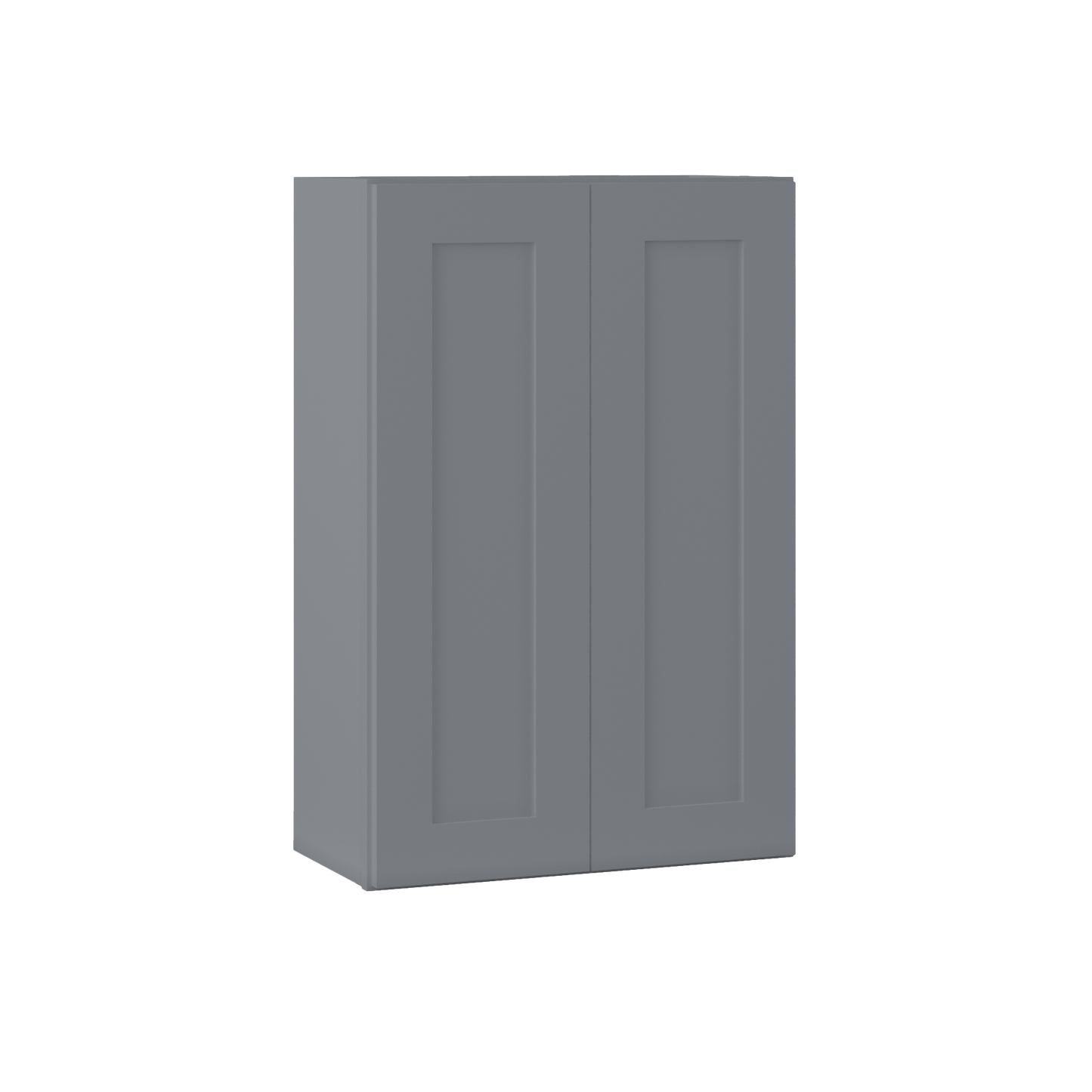 Wall Kitchen Cabinet W2436 Colonial Gray LessCare 24 in. width 36 in. height 12 in. depth - Kitchen Cabinets