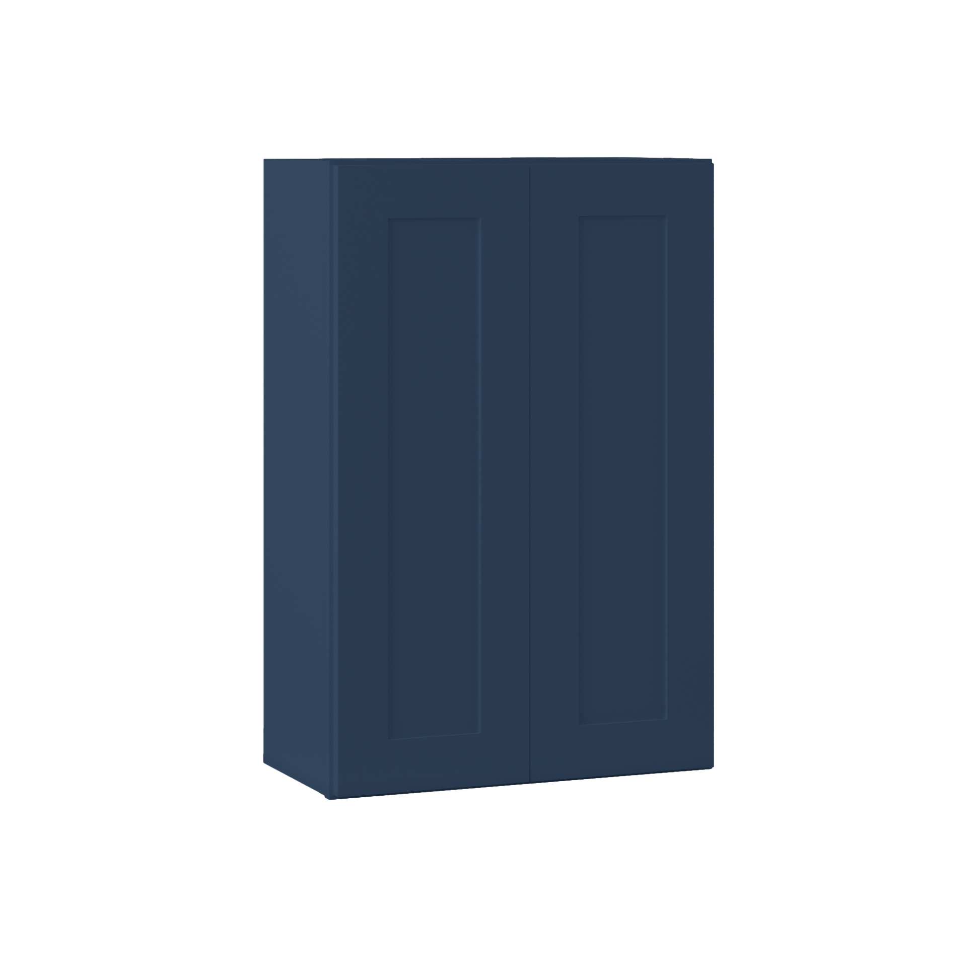 Wall Kitchen Cabinet W2436 Danbury Blue LessCare 24 in. width 36 in. height 12 in. depth - Kitchen Cabinets