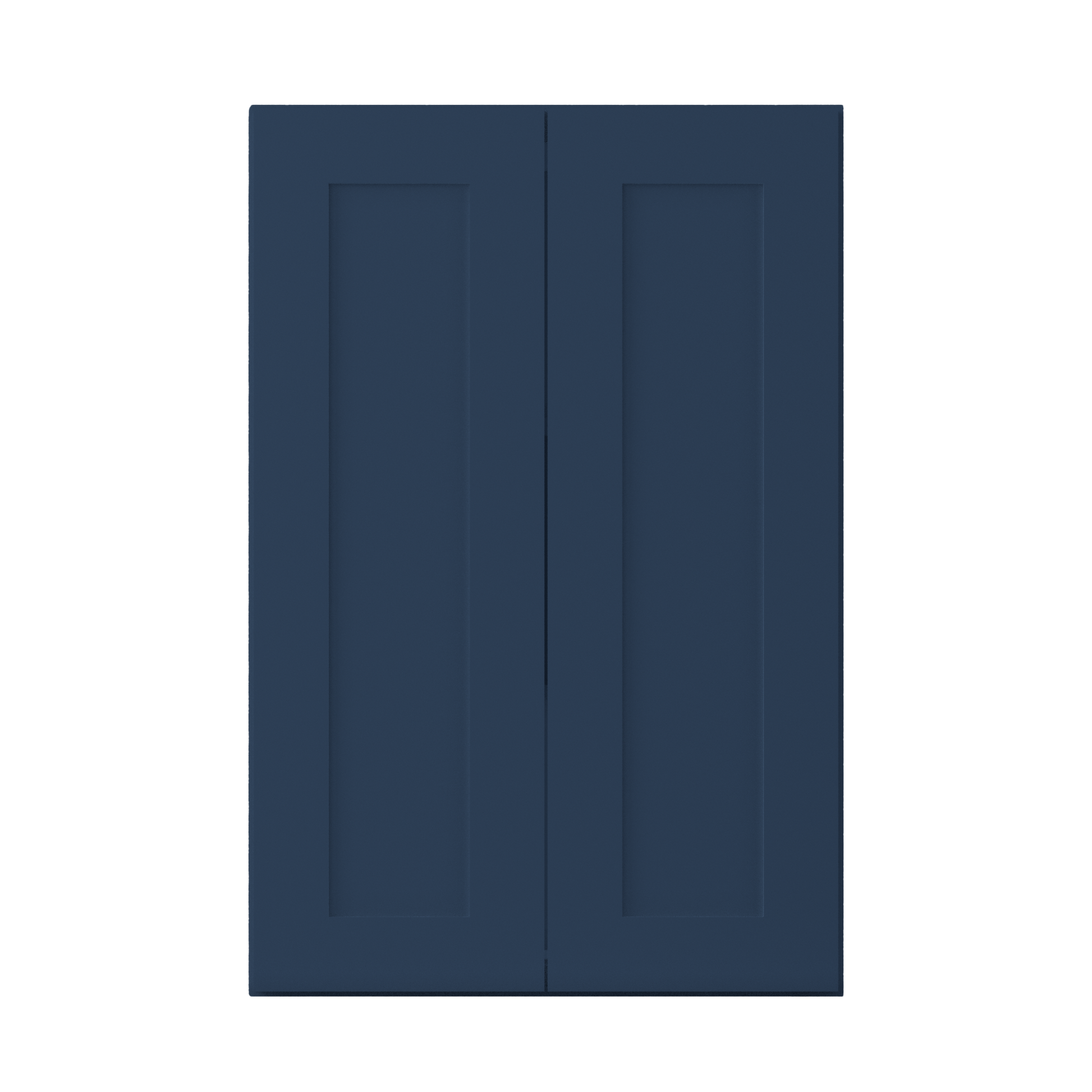 Wall Kitchen Cabinet W2436 Danbury Blue LessCare 24 in. width 36 in. height 12 in. depth - Kitchen Cabinets