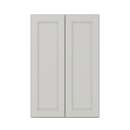 Wall Kitchen Cabinet W2436 Milan Pearl 24 in. width 36 in. height 12 in. depth - Kitchen Cabinets