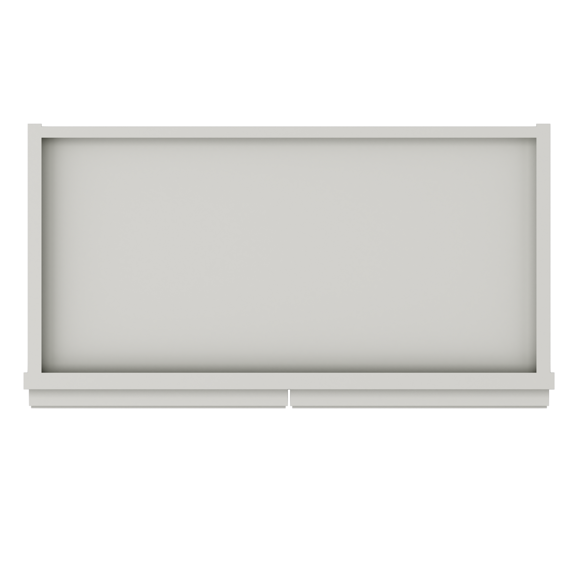 Wall Kitchen Cabinet W2436 Milan Pearl 24 in. width 36 in. height 12 in. depth - Kitchen Cabinets