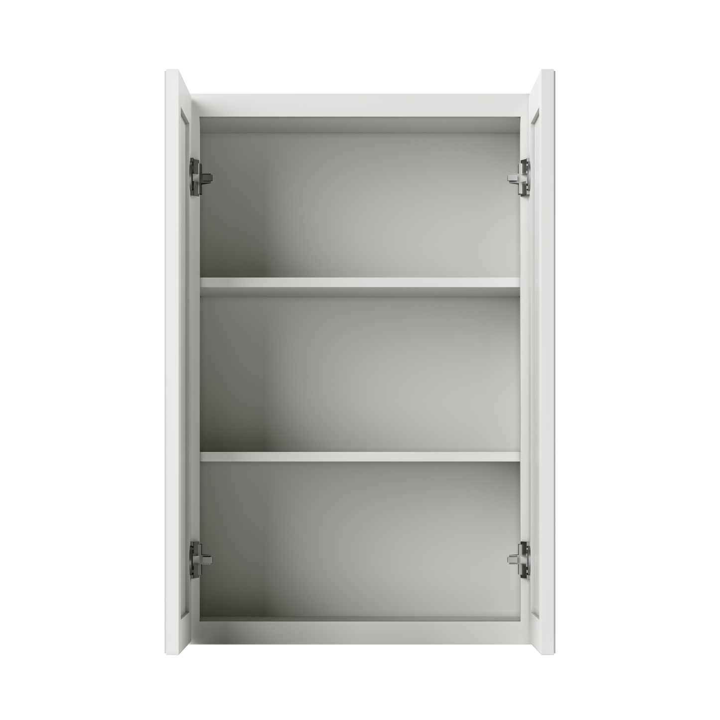 Wall Kitchen Cabinet W2436 Milan Pearl 24 in. width 36 in. height 12 in. depth - Kitchen Cabinets