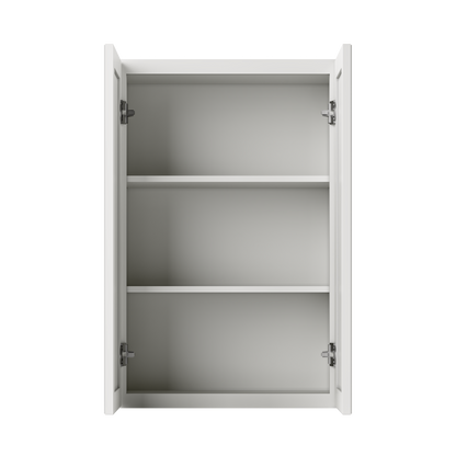 Wall Kitchen Cabinet W2436 Milan Pearl 24 in. width 36 in. height 12 in. depth - Kitchen Cabinets