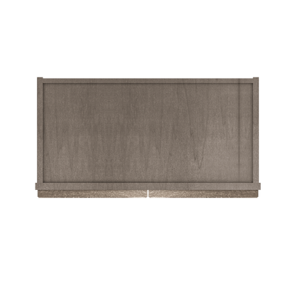 Wall Kitchen Cabinet W2436 Milan Slate 24 in. width 36 in. height 12 in. depth - Kitchen Cabinets