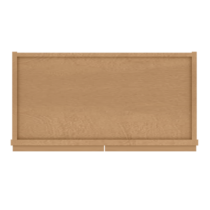 Wall Kitchen Cabinet W2436 Shaker Toffee LessCare 24 in. width 36 in. height 12 in. depth - Kitchen Cabinets