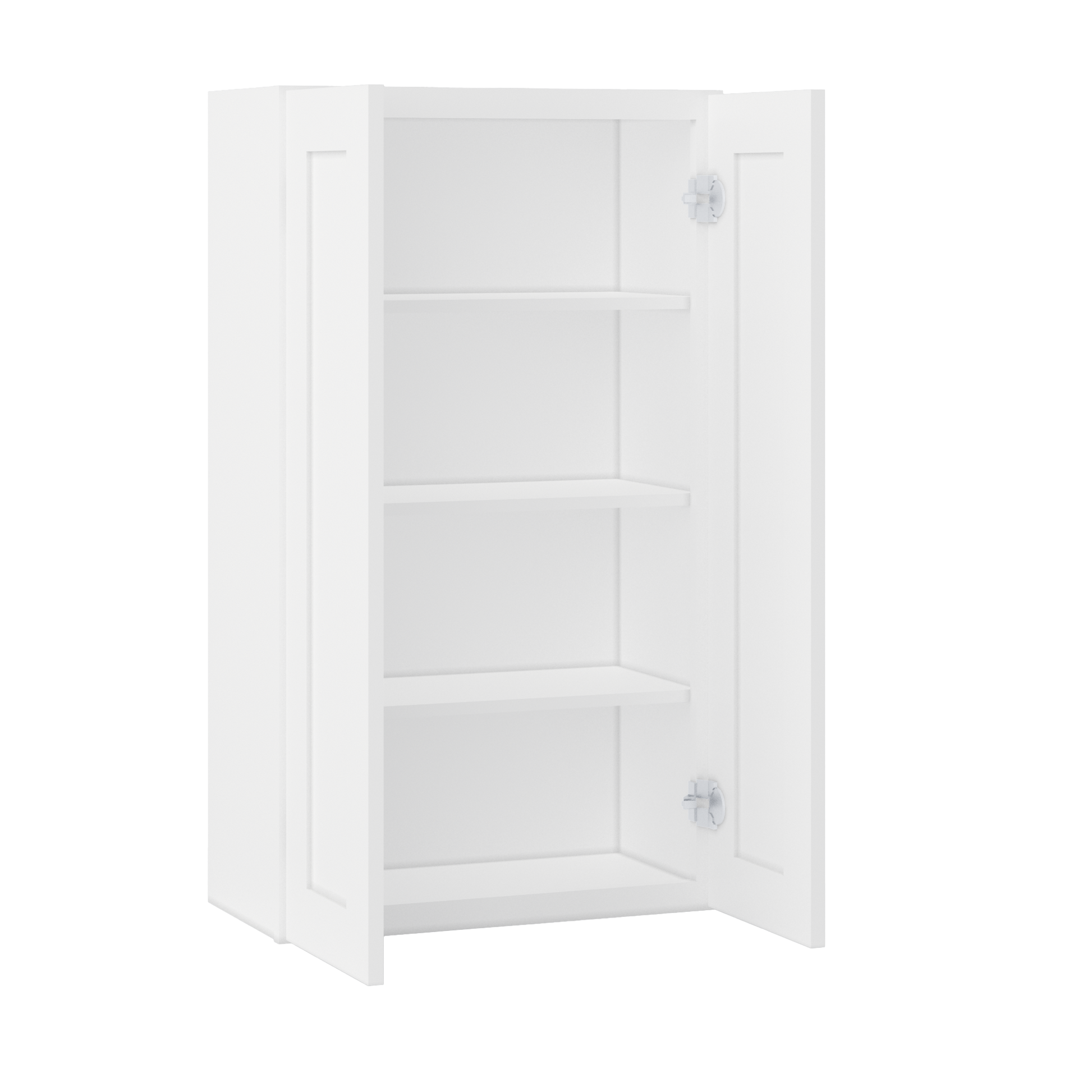 Wall Kitchen Cabinet W2442 Alpina White LessCare 24 in. width 42 in. height 12 in. depth - Kitchen Cabinets
