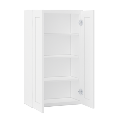 Wall Kitchen Cabinet W2442 Alpina White LessCare 24 in. width 42 in. height 12 in. depth - Kitchen Cabinets