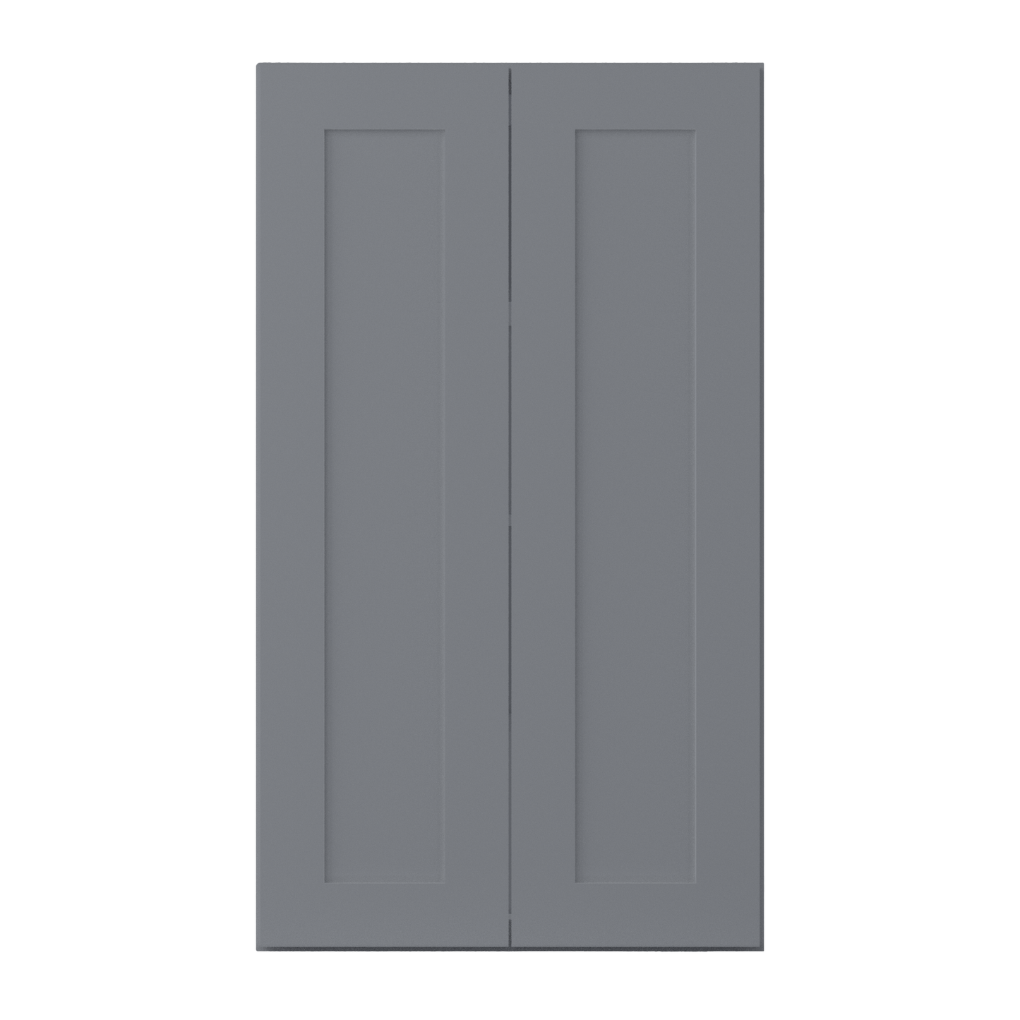 Wall Kitchen Cabinet W2442 Colonial Gray LessCare 24 in. width 42 in. height 12 in. depth - Kitchen Cabinets