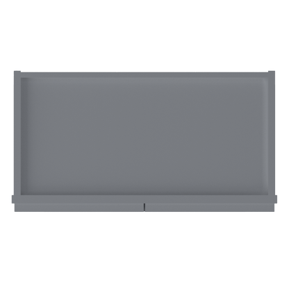 Wall Kitchen Cabinet W2442 Colonial Gray LessCare 24 in. width 42 in. height 12 in. depth - Kitchen Cabinets