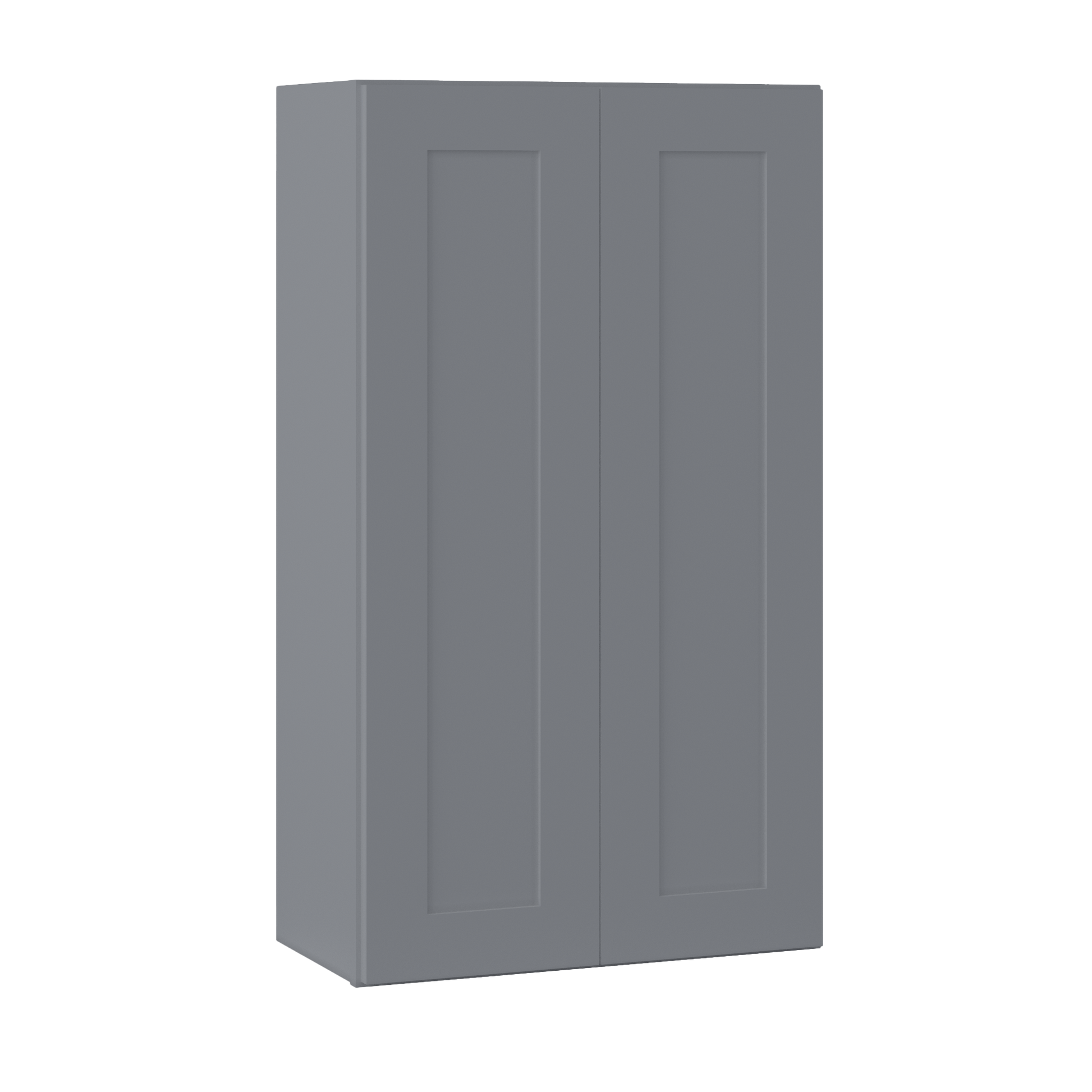 Wall Kitchen Cabinet W2442 Colonial Gray LessCare 24 in. width 42 in. height 12 in. depth - Kitchen Cabinets