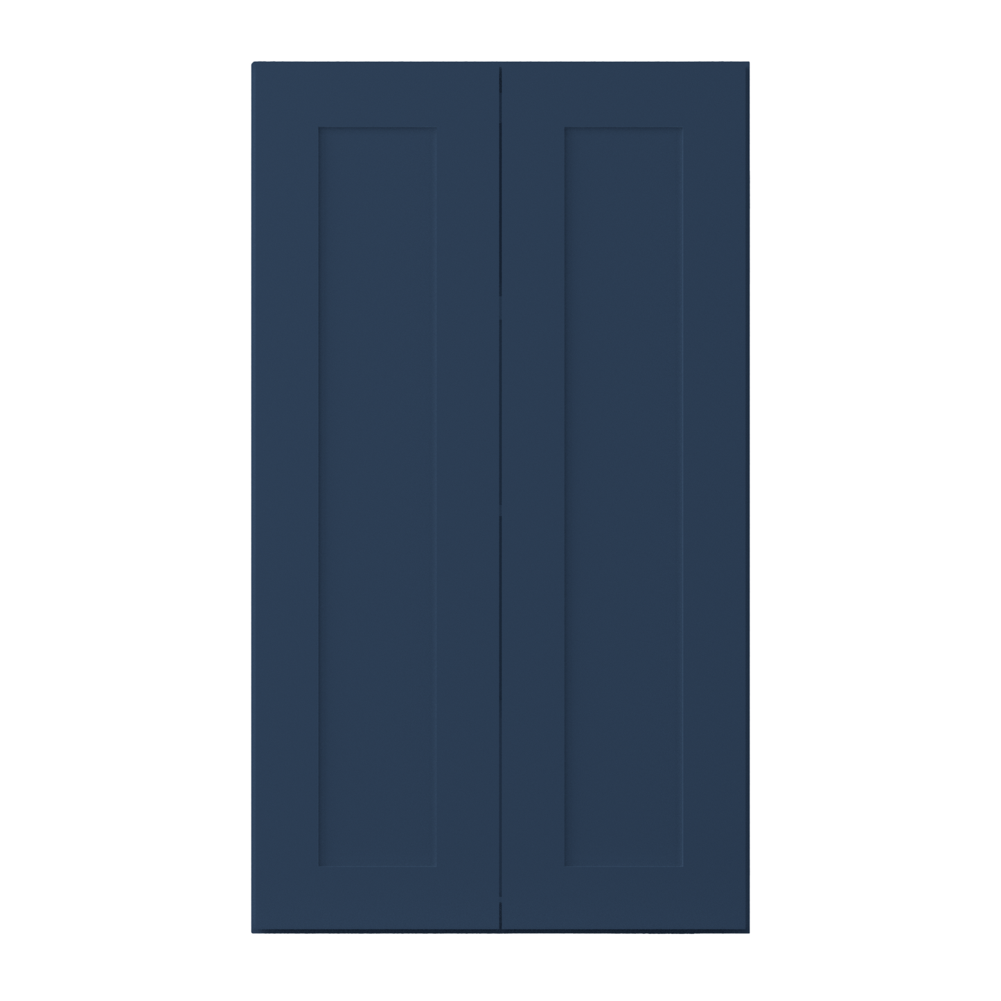 Wall Kitchen Cabinet W2442 Danbury Blue LessCare 24 in. width 42 in. height 12 in. depth - Kitchen Cabinets